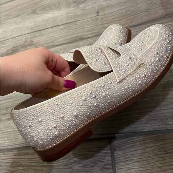 Betsey Johnson Aron Pearl Loafer - Picture 10 of 11